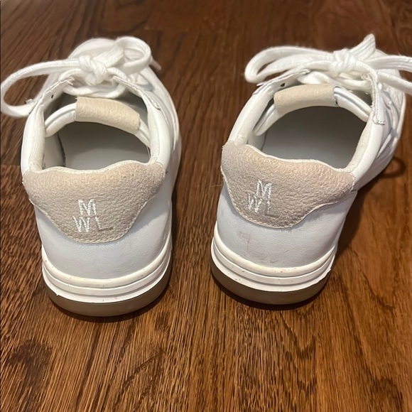 Madewell MWL White Leather Sneakers - Picture 5 of 11